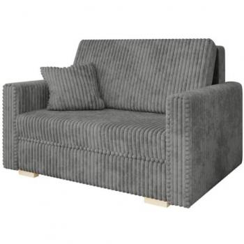 Sofá-cama Columbus 206 con caja de ropa de cama Tilia 90, dimensiones 133x85x98cm