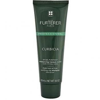 Rene Furterer Curbicia Purifying Clay Shampoo for Oily Scalp - Professional Salon Formula 250ml