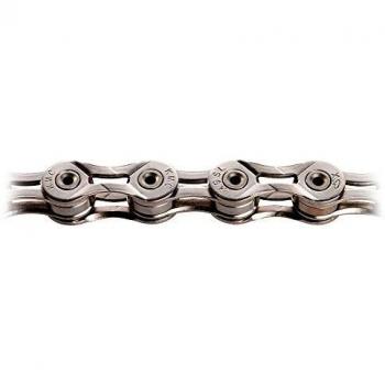 KMC X9 - Cadena para bicicleta con 9 velocidades, color plata