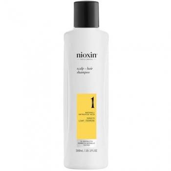 Champú Limpiador Nioxin System 1 para Cabello Natural y Fino - 300 ml