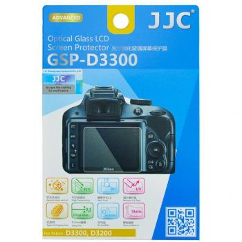 Protector de Cristal Óptico JJC para Pantalla LCD Nikon D3500/D3400/D3300/D3200