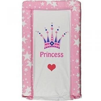 1Stopbabystore Genuino Rosa Princesa Deluxe Alfombrilla Cambiador Bebés - Tacto Suave
