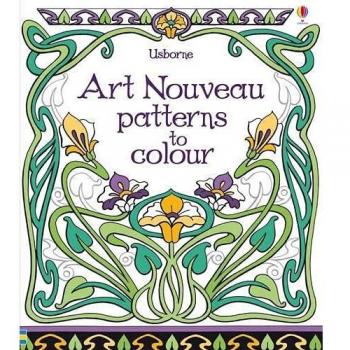 Art nouveau Patterns to Colour
