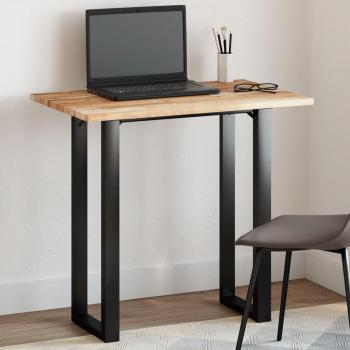 Tablero de mesa rectangular madera maciza acacia 60x50x2 cm Marrón vidaXL