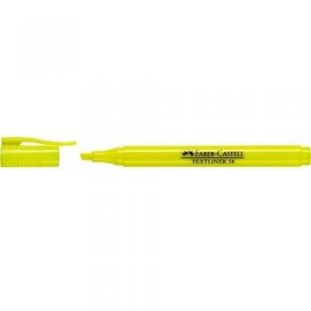 Rotulador Faber Castell fluorescente Textliner 38 amarillo