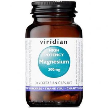 Magnesio de Alta Potencia 300 mg 30 Cápsulas Vegetarianas