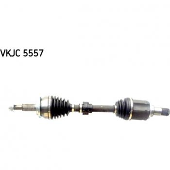 Eje motriz y árbol de transmisión SKF VKJC 5557, compatible con vehículos específicos, fabricado en materiales de alta calidad para garantizar durabilidad y rendimiento óptimo en la transmisión de potencia