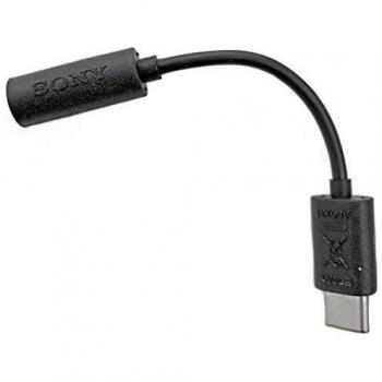 Adaptador Oficial Sony EC260 USB-C a Jack de 3.5mm - Negro