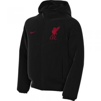 Nike Liverpool FC Tech Fleece Full Zip Hoodie for Kids - Black