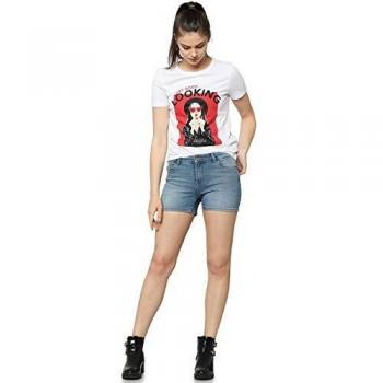 Only Onlcarmen Reg Dnm Shorts BB Mah114 Noos Pantalones Cortos, Azul