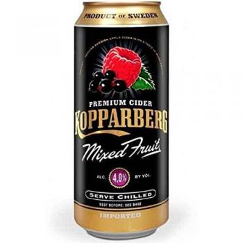 Kopparberg Sidra Mixed Fruit - 12 Paquetes de 500 ml - Total: 6000 ml