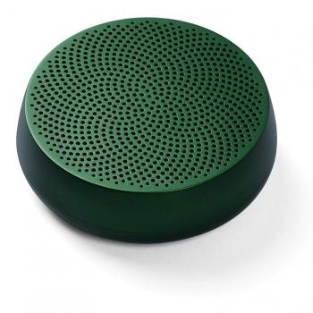 Altavoz Bluetooth Lexon Mino+ L de aluminio verde oscuro
