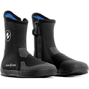 Escarpines Aqualung Superzip 7 Mm Negros para Buceo