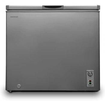 INFINITON CH-20M - Congelador horizontal, 198 Litros, Silver, Dual System, Fast Freezing, incluye cesto