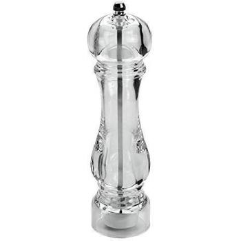 Metaltex Molinillo Pimienta ACRILICO 22 CMS, Transparente, Plateado