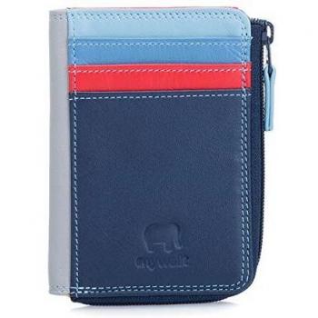 Monedero Pequeño con Cremallera Mywalit Azul Real 334-127