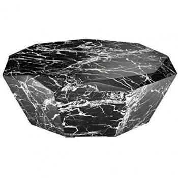 Casa Padrino Art Deco Luxury Faux Marble Coffee Table - Living Room Coffee Table - Luxury Collection