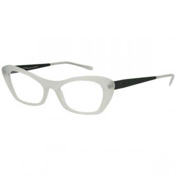 Italia Independent II 5532 012.000 Women's Eyeglasses Black Size 48 (Frame Only) - Blue Light Block Available