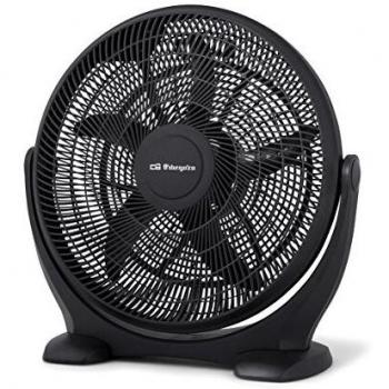 Ventilador Industrial de Suelo Orbegozo BF0150, 50cm, 80W, Negro con 3 Velocidades e Inclinación Ajustable