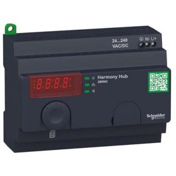 Punto de Acceso Schneider Electric ZBRN2 para Dispositivos Inalámbricos Modbus con 2 RJ45 y Botón Pulsador Harmony