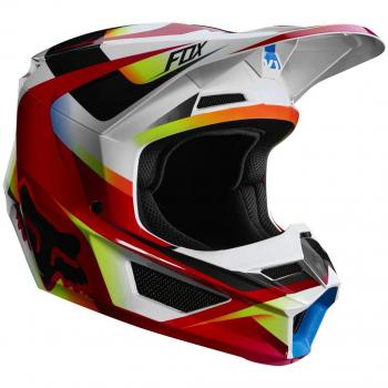 Fox Casco Junior V de 1 Motif, multicolor, talla YM