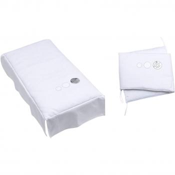 Alondra 9L2G-067 - Set edredón y protector, cuna de 70 x 140 cm, 2 piezas, color blanco