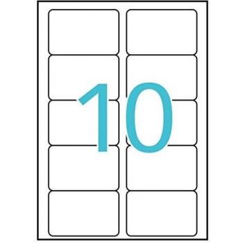 Apli 12431 Blister Imprimir Tarjetas Cantos Romos, 85 X 54 X 10H