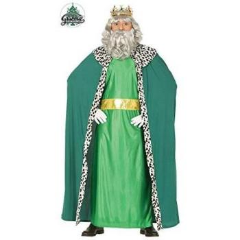 GUIRMA-Costume Re Magio Melchiorre, Color Verde, L