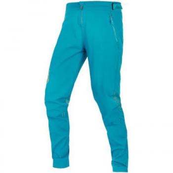 Endura Pantalones MT500 Burner Lite Azul Atlántico para ciclismo hombre, largo, sin badana