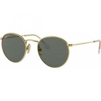 Ray-Ban RB8247 Round Sunglasses Gold Unisex