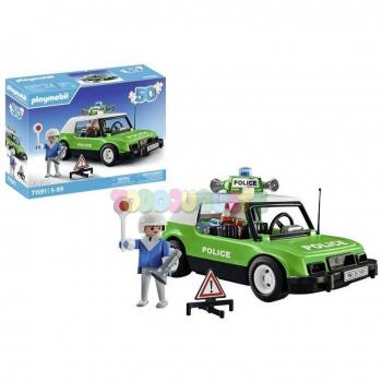 Coche Policía Clásico Playmobil 50 Aniversario