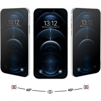 NUEBOO Protector Cristal Templado Privacidad iPhone 12 Pro Max