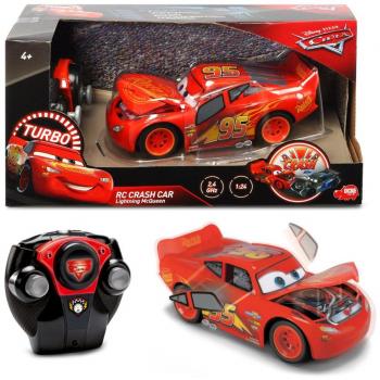 Coche Radiocontrol Crash Rayo McQueen de Cars 3