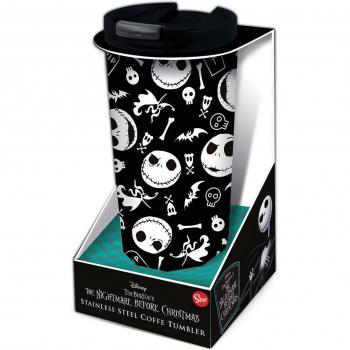 Vaso Termo de Acero Inoxidable con Diseño de Pesadilla Antes de Navidad 425 ML