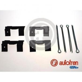 Kit de reparación de pastillas de freno AUTOFREN SEINSA D43066A, incluye accesorios y componentes necesarios para la instalación y mantenimiento del sistema de frenos