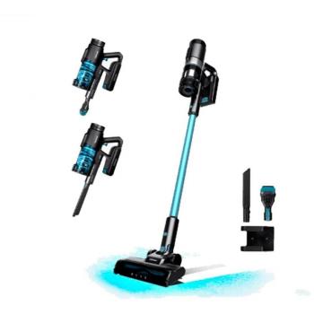 Cecotec Conga Rockstar 1500 Ray Free Aspirador Escoba Vertical sin Cables 25.2V 215W 12kPa Capacidad 800ml Autonomía 65 min Filtro HEPA Negro