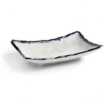 LACOR 63941 - Fuente rectangular de melamina libre de BPA, 18'6x13'5x2'7 cm