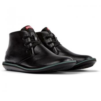 Botines Camper 36530-058 Beetle Black de piel para hombre