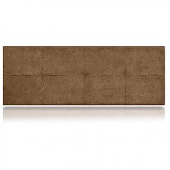 Cabecero Zeus Tapizado Nido Antimanchas Chocolate 160x50cm