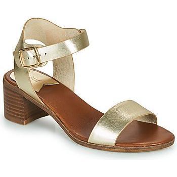 Kickers Women's Gold Sandals VOLOU
