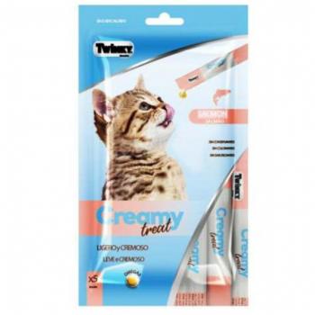Snack Crema de Salmón para Gatos 5x15gr