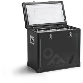 Nevera Portátil Compresora TB60 de 60L - DC12/24V - Acero Negro - Indel B