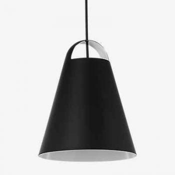 Lámpara colgante Louis Poulsen Above negra, 40 cm, E27