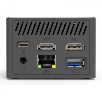 MiniPC Leotec N100 12GB RAM 256GB SSD Gris con Windows 11 Pro preinstalado