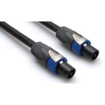 Hosa 50' Neutrik Speakon to Speakon Speaker Cable, 14 AWG with 2 Conductors