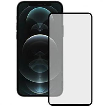 Ksix Protector de Pantalla Cristal Templado 9H Doble Adhesivo Borde Negro para iPhone 13 Mini