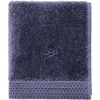 Toalla de manos 50x100cm 100% algodón azul navy 500g con logo bordado Scalpers Home