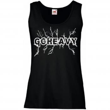 Go Heavy Tank Top para mujer - High Voltage - negro L