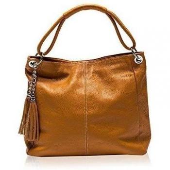 Anna Luchini Bolso asa al hombro Tote Marrón