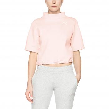 Puma Evostripe Sweat tee Camiseta, Mujer, Rosa